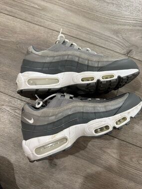 Nike Air Max 95 Grey and White Sneakers